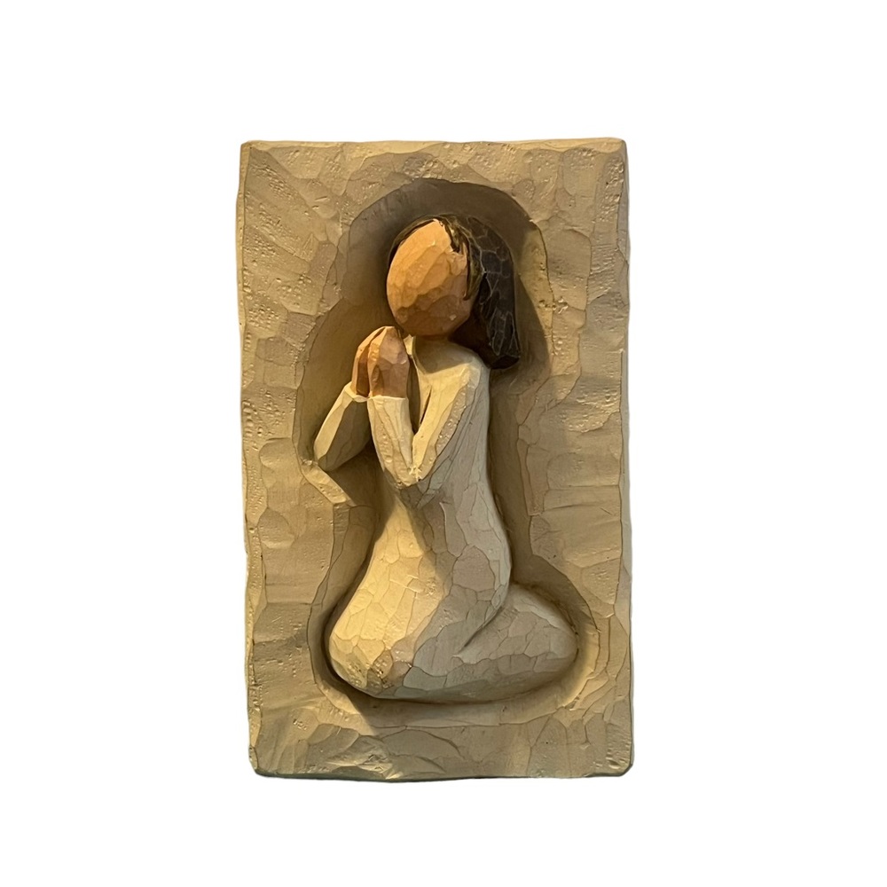 Willow Tree Vintage Pray Plaque Bless and Keep All Safe